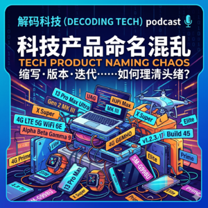 EP184.为什么科技行业的产品命名如此混乱？