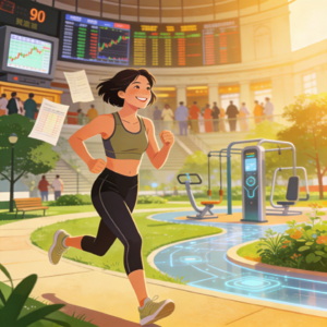 【EP11】“把公园变成马拉松赛场”从芯片副总到智慧跑道创业，她在跑步中找到人生锚点——对话神仙妈