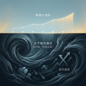 2026年4月9日-表面七连阳，水下暗流涌动——华尔街的逼空盛宴与软件股的“绝望退潮”