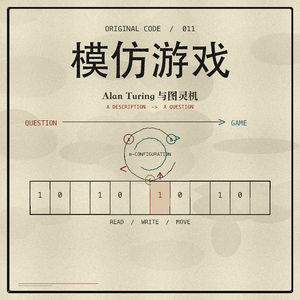 模仿游戏:Alan Turing 与图灵机 | 大语言模型前史01