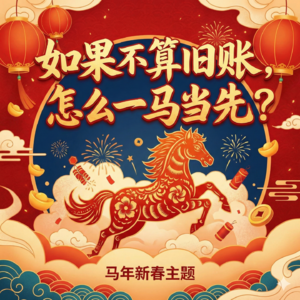 如果不算旧账,怎么一马当先?vol.000