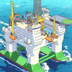 E135-2030年的海上科学城堡--"远海浮动岛"开始建造啦！