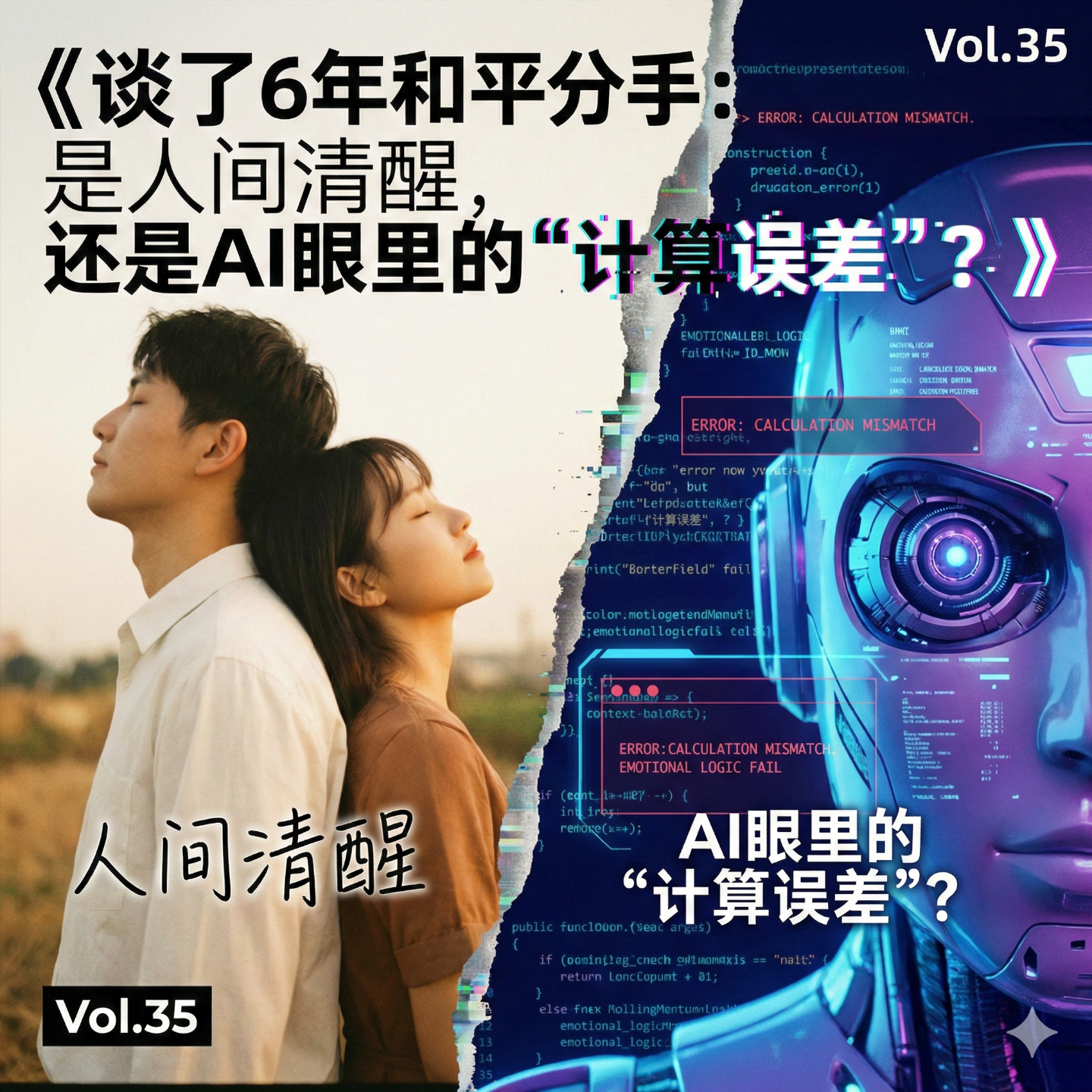 Vol.35 《谈了6年和平分手：是人间清醒，还是AI眼里的“计算误差”？》 episode artwork