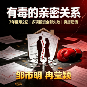 18 | 邹市明冉莹颖|夫妻店崩盘、强弱反转:好的伴侣,不该是竞争对手