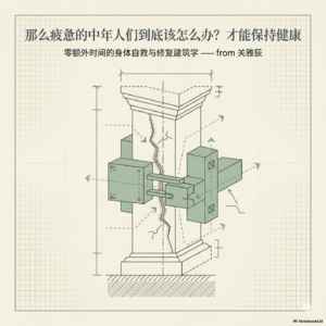 260326 疲惫的中年人们如何用零额外时间的身体自救与修复