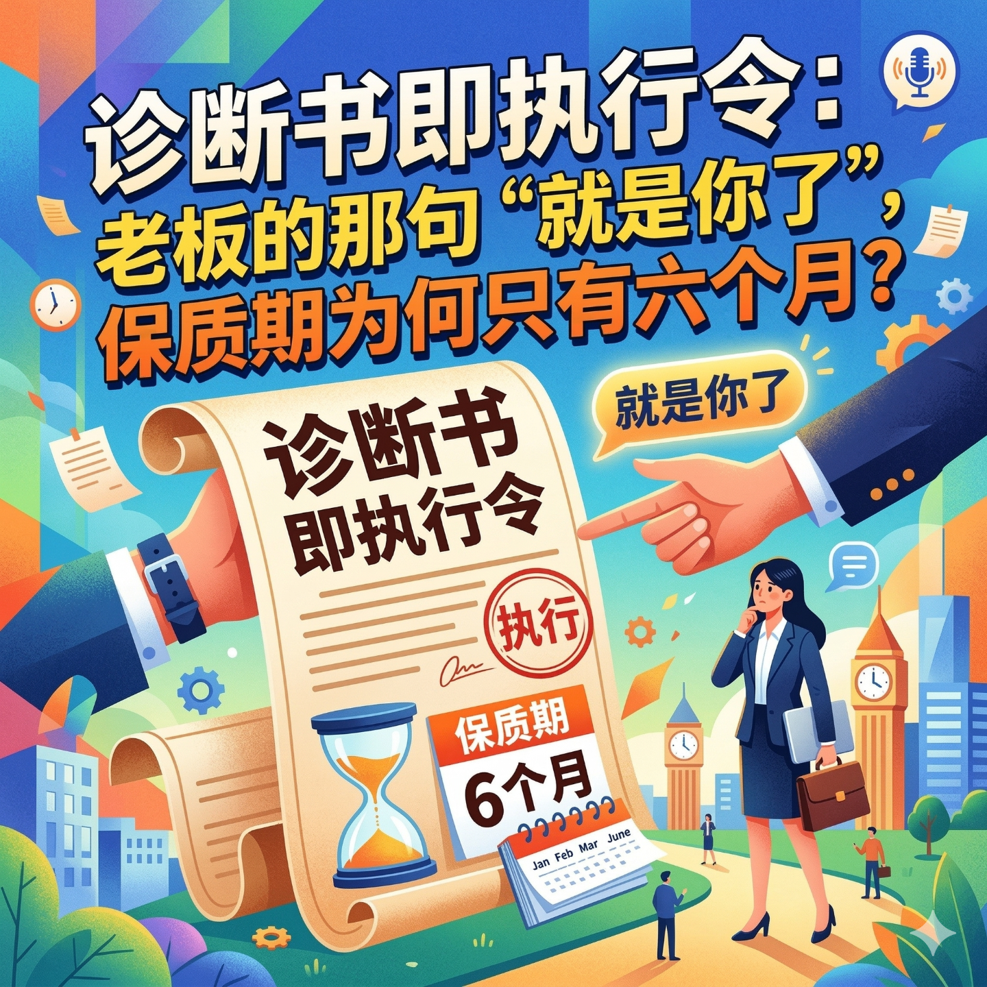 Vol.47 《诊断书即执行令：老板的那句“就是你了”，保质期为何只有六个月？》 episode artwork
