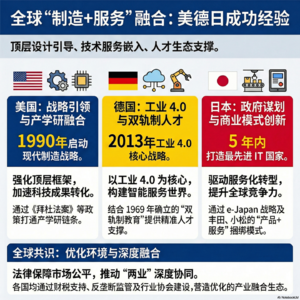 1、国外制造业与服务业协同经验