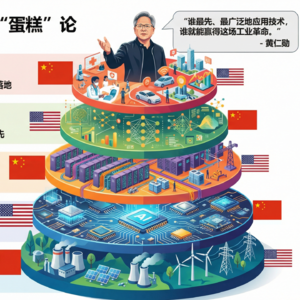 中美人工智能竞赛：解析黄仁勋的五层蛋糕比较模型
