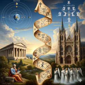 从吕克昂到大教堂：亚里士多德与中世纪世界观的比较分析