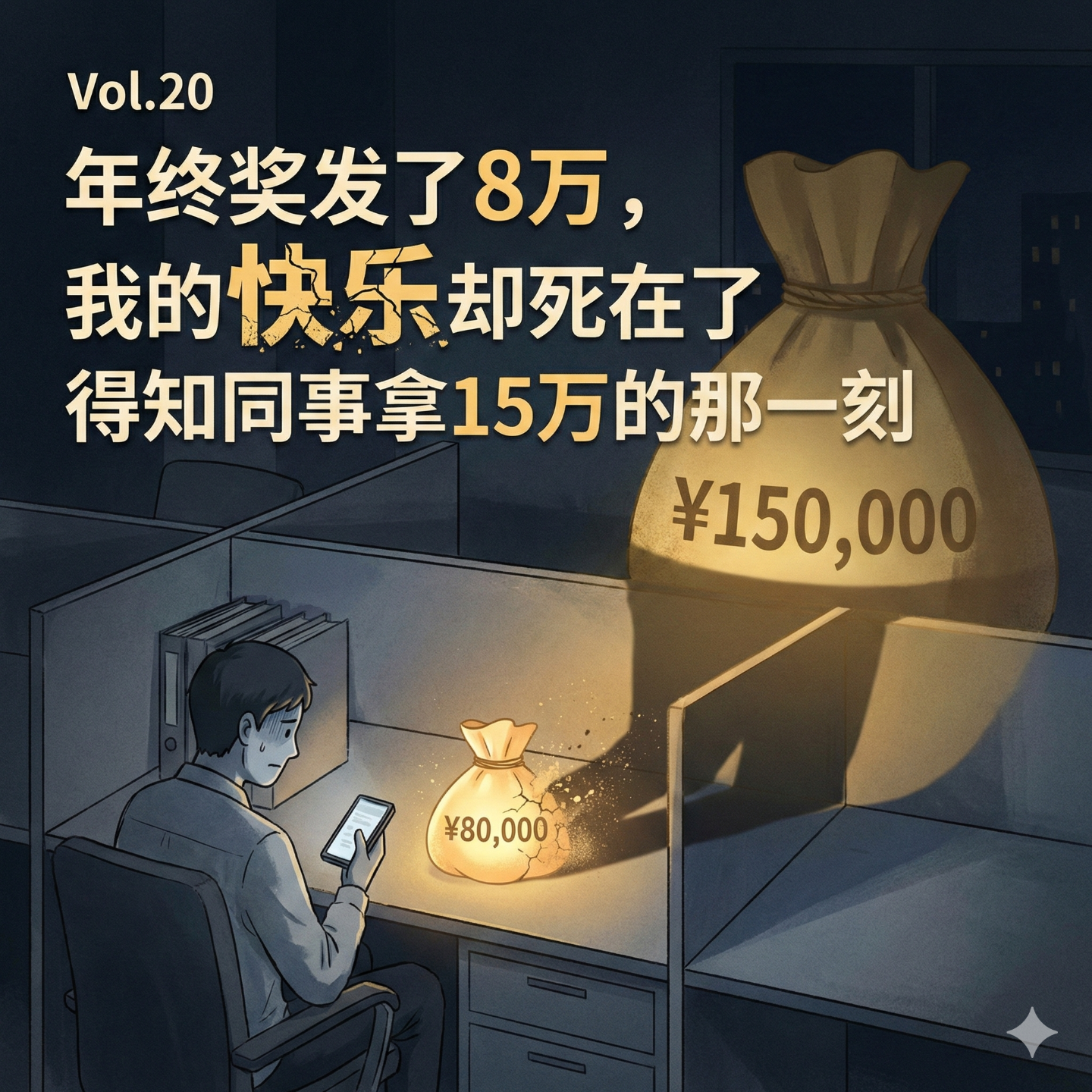 Vol.20 《年终奖发了8万，我的快乐却死在了得知同事拿15万的那一刻》 episode artwork