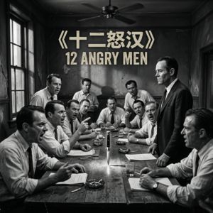 《十二怒汉》偏见下的正义, 罗翔推荐的法律系必看神作 | 电影漫谈