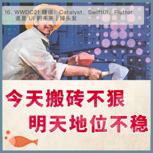 16.Catalyst、SwiftUI、Flutter 谁是 UI 的未来？