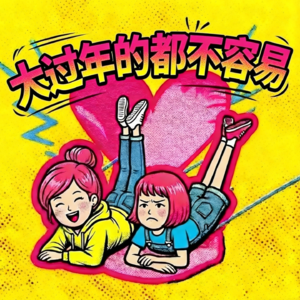 大过年的都不容易