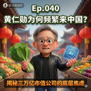 Ep.040 三万亿市值背后的"生存焦虑"：解读黄仁勋的中国之行