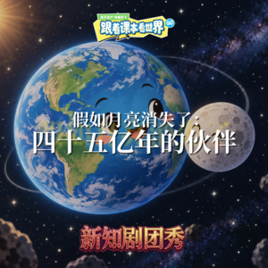 【科学】假如月亮消失了 3 ：四十五亿年的伙伴