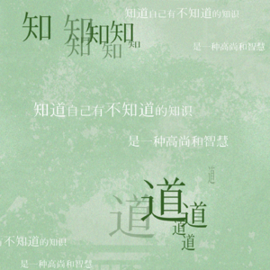知道自己有不知道的知识是一种高尚和智慧