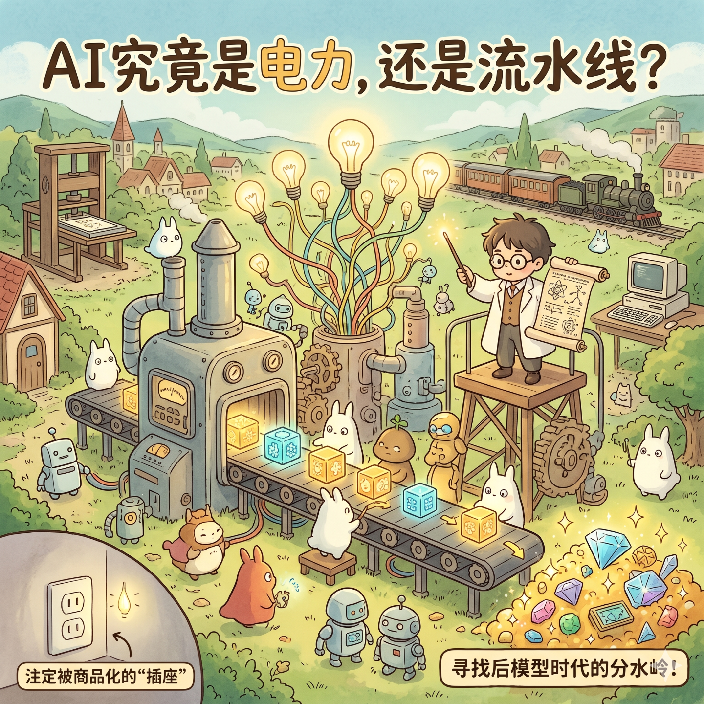 AI究竟是电力，还是流水线？ episode artwork