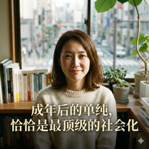 Vol.09 | 成年后的单纯，恰恰是最顶级的社会化