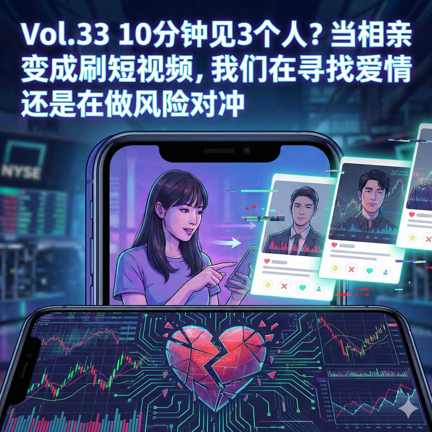 Vol.33 《10分钟见3个人？当相亲变成刷短视频，我们在寻找爱情还是在做风险对冲》 episode artwork