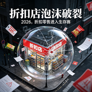 折扣店 2026 年最大的泡沫，正在破裂