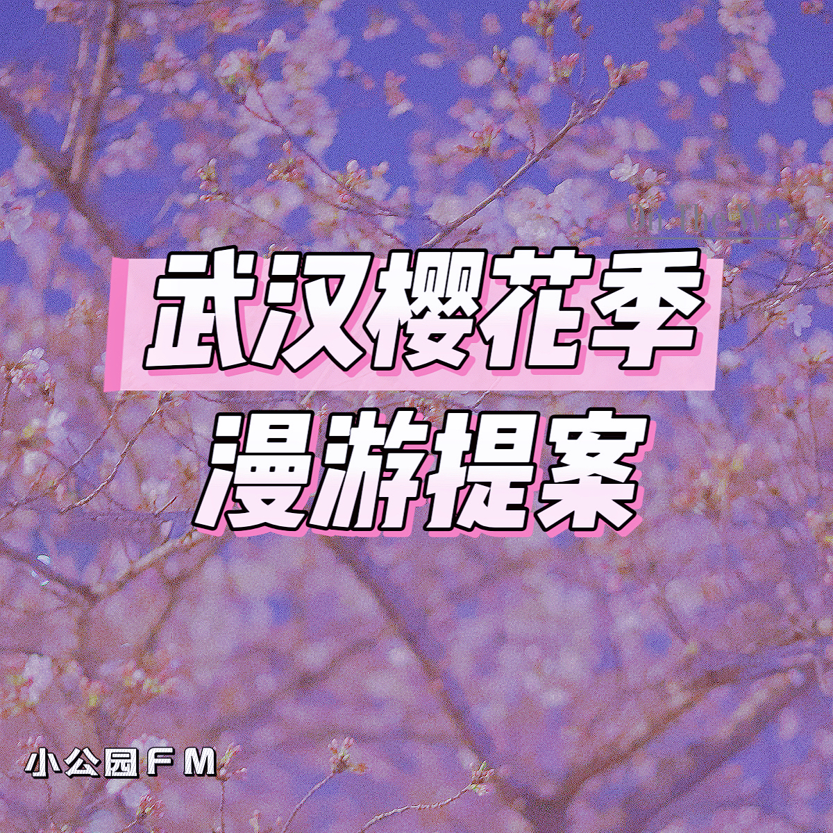 EP18-武汉樱花季漫游提案—正确赏樱路线与本地人强推的武汉特色 episode artwork
