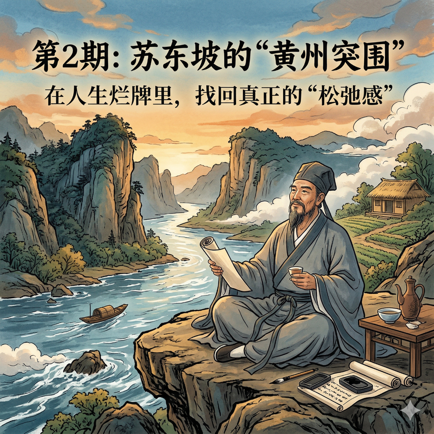 第2期：苏东坡的“黄州突围”——在人生烂牌里，找回真正的“松弛感” episode artwork