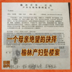 12 一个母亲绝望的抉择|榆林产妇坠楼案