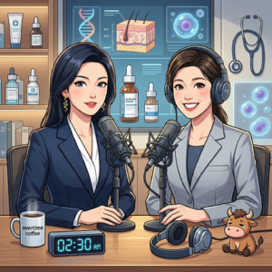 EP11-996牛马护肤（上）: 严蕾×罗瑶佳：皮质醇“吃脸”、凌晨3点的面霜与早C晚A的真实边界