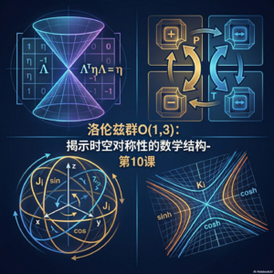 《基于对称性的物理学》第10课-洛伦兹群O(1,3):揭示时空对称性的数学结构