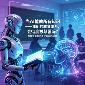 第五期：当AI能教所有知识——我们的教育体系，会彻底被颠覆吗？