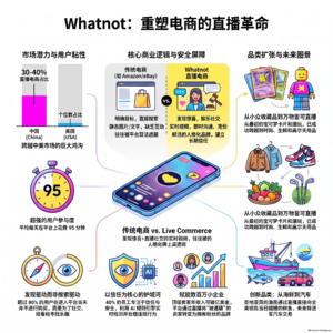 直播电商Whatnot凭什么让人逛95分钟