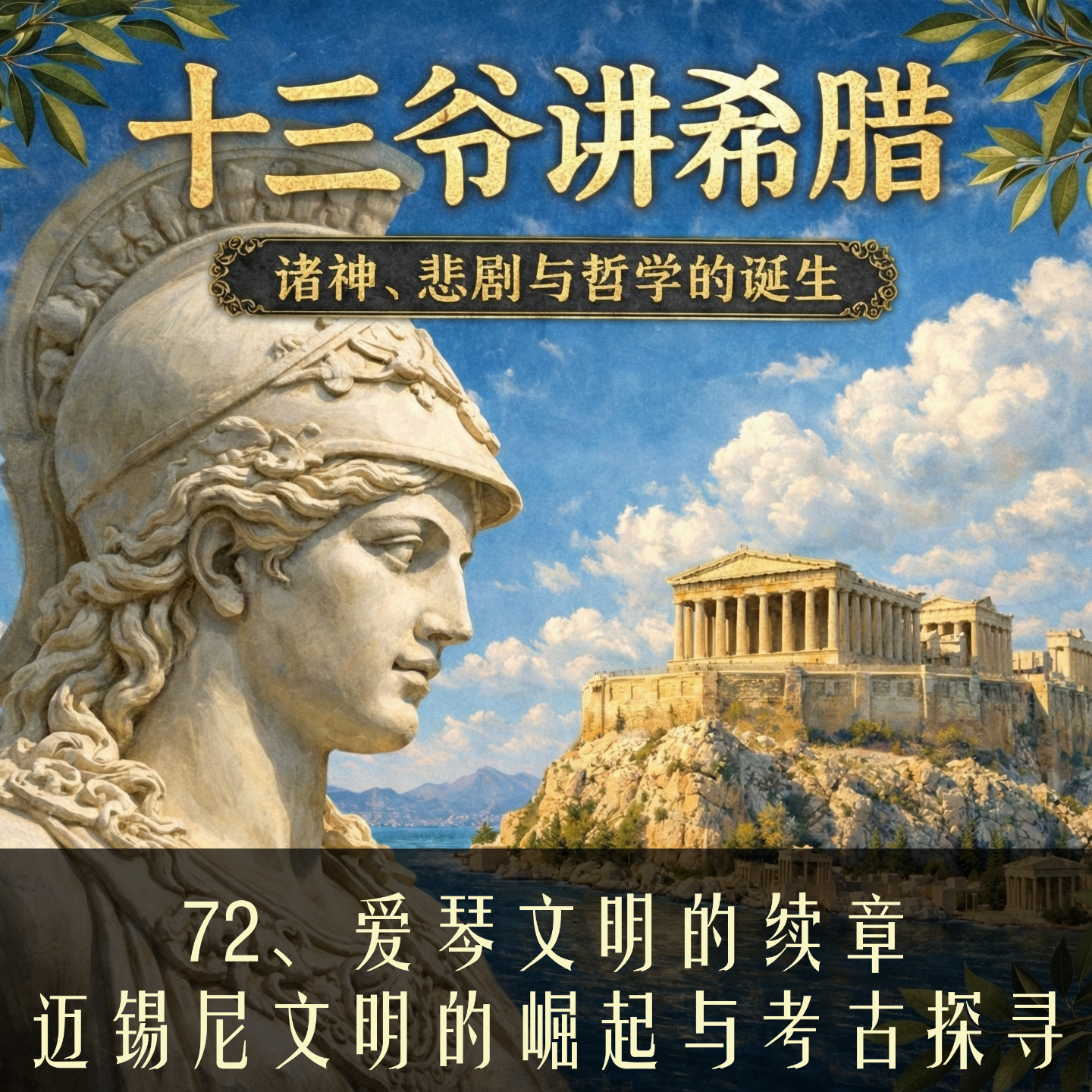 72、爱琴文明的续章：迈锡尼文明的崛起与考古探寻 episode artwork