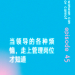 EP45｜当领导的各种烦恼，走上管理岗位才知道