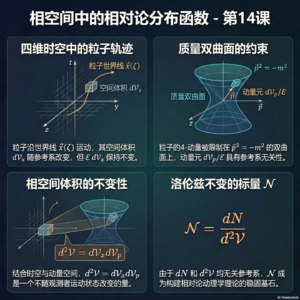 《现代经典物理学》第14课-相空间中的相对论分布函数