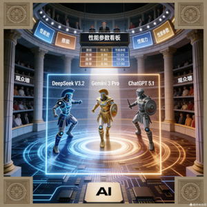 DeepSeek V3.2何以能挑战Gemini 3 Pro和ChatGPT 5.1？