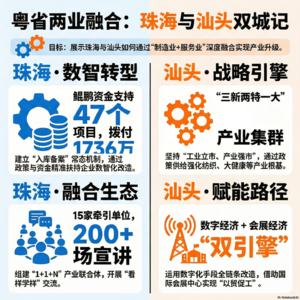 3、珠海汕头两业融合协同经验