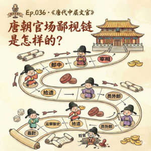 Ep.036《唐朝中层文官》：读懂这套"官场密码"，才算看懂了半部唐代史
