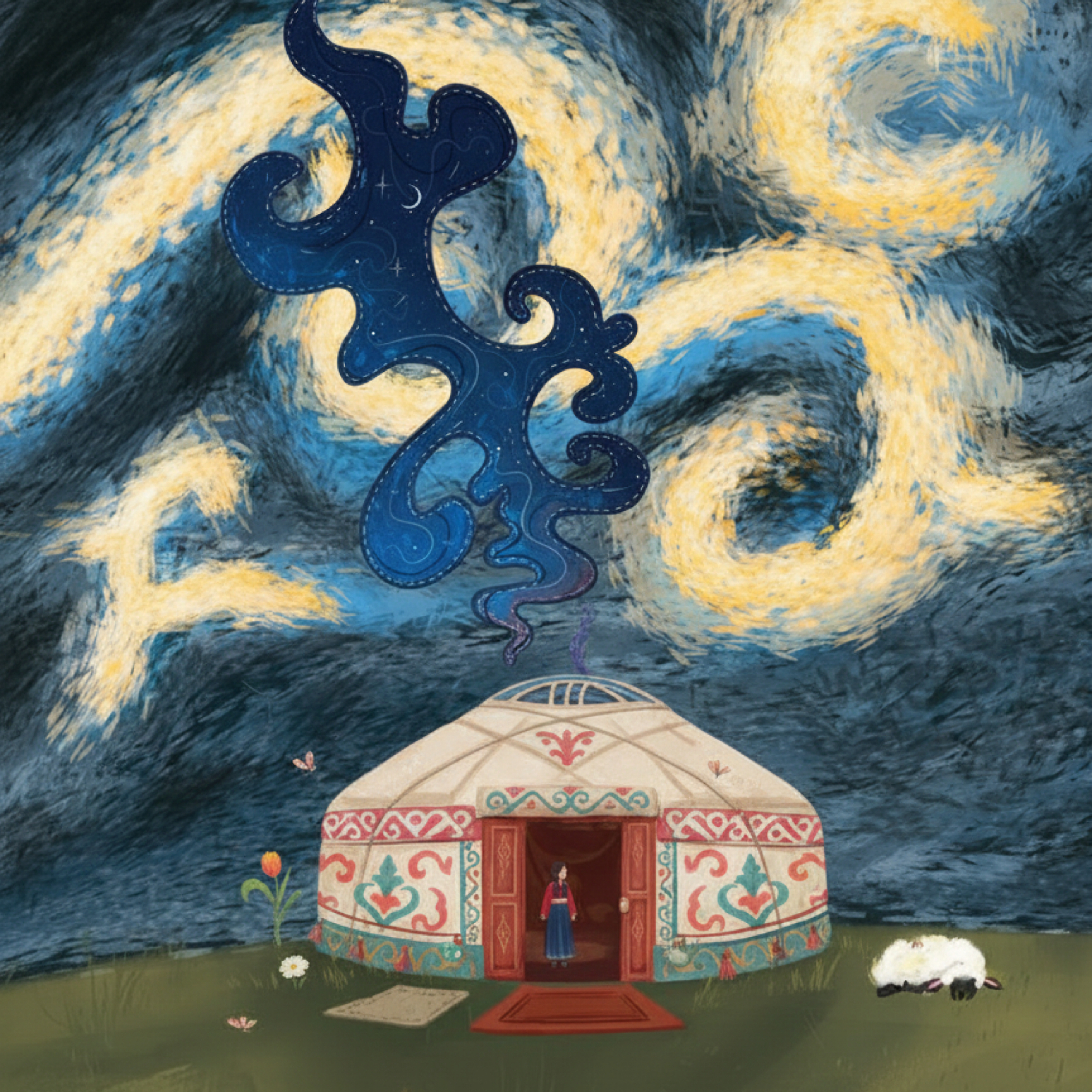 一顶她的毡房 podcast artwork