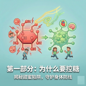 饭后疲惫、脑雾缠身是怎么回事？ 《控糖革命》告诉你：警惕！你的身体正在经历“血糖过山车”。
