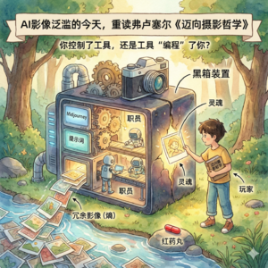 AI影像泛滥的今天，重读弗卢塞尔《迈向摄影哲学》