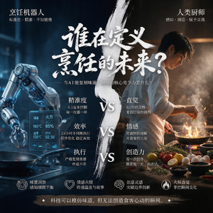 烹饪机器人可以标准化做菜，厨师的核心竞争力还剩下什么？