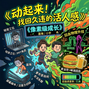 EP01动起来!找回久违的活人感
