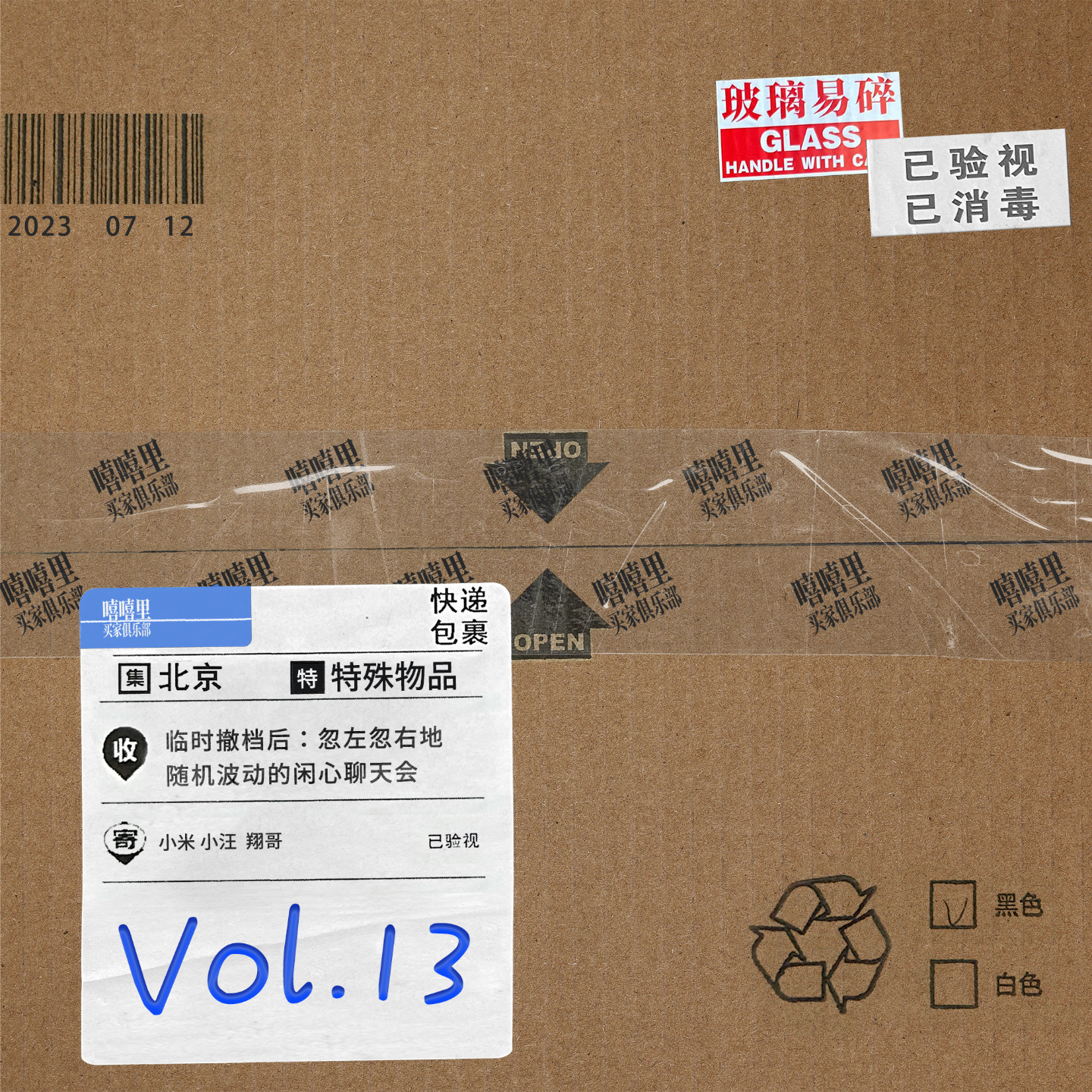 临时撤档后：忽左忽右地随机波动的闲心聊天会 episode artwork
