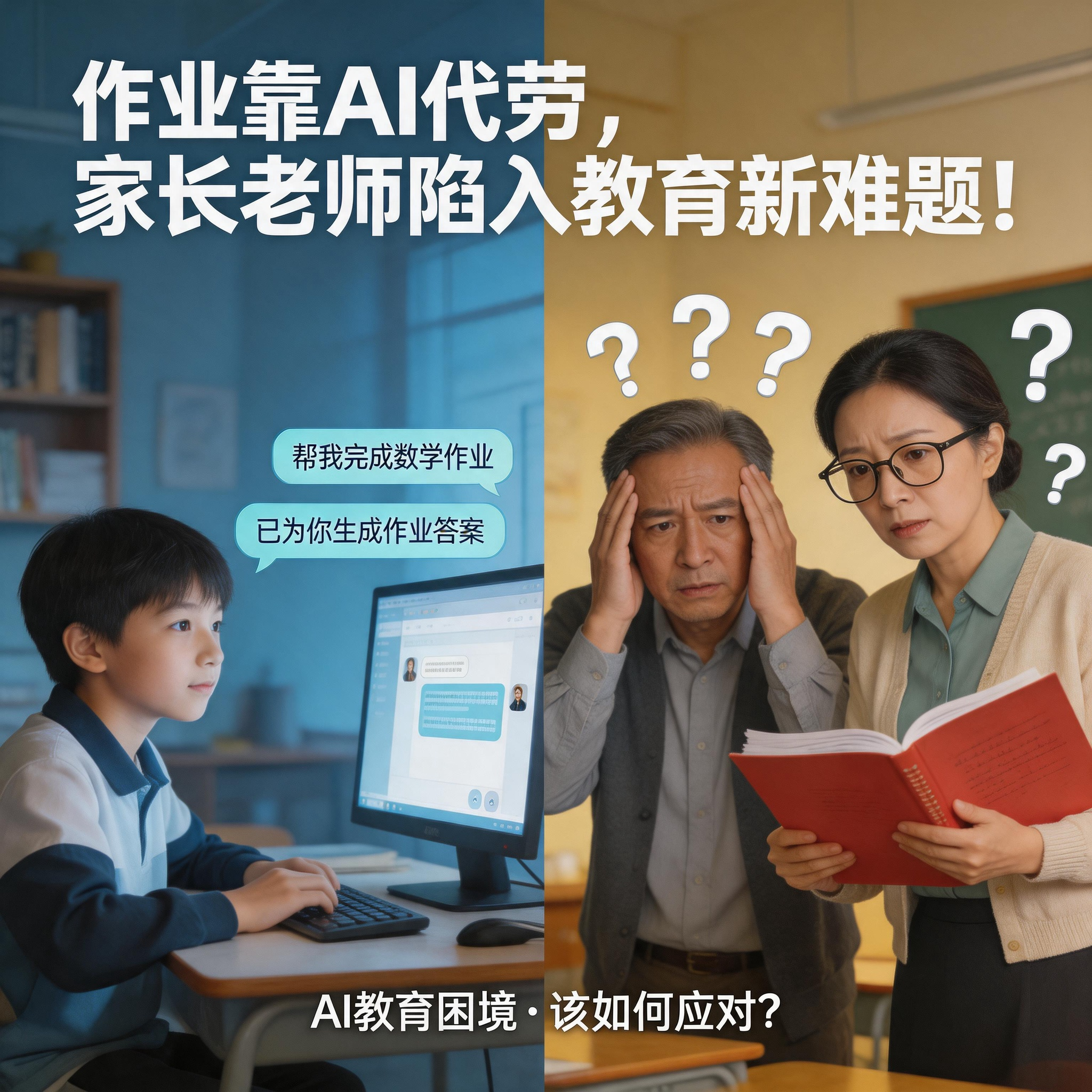AI 成学业辅导新神器，学习全靠 AI 代劳！社会陷入教育难题 episode artwork