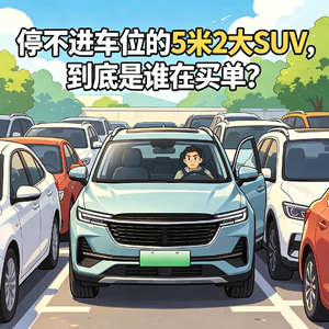 EP097. 停不进车位的5米2大SUV,到底是谁在买单?