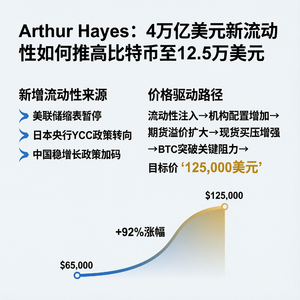 Arthur Hayes为何突然转向全面看涨比特币？