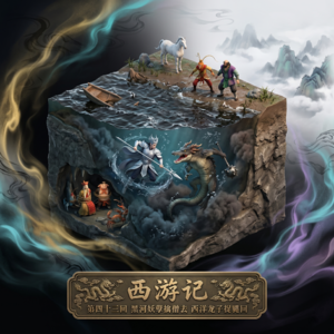 第四十三回 黑河妖孽擒僧去 西洋龙子捉鼍回