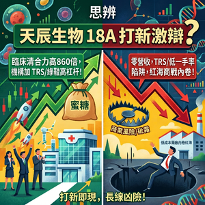 零營收卻遭頂級資本哄搶？天辰生物 IPO 是蜜糖還是砒霜？