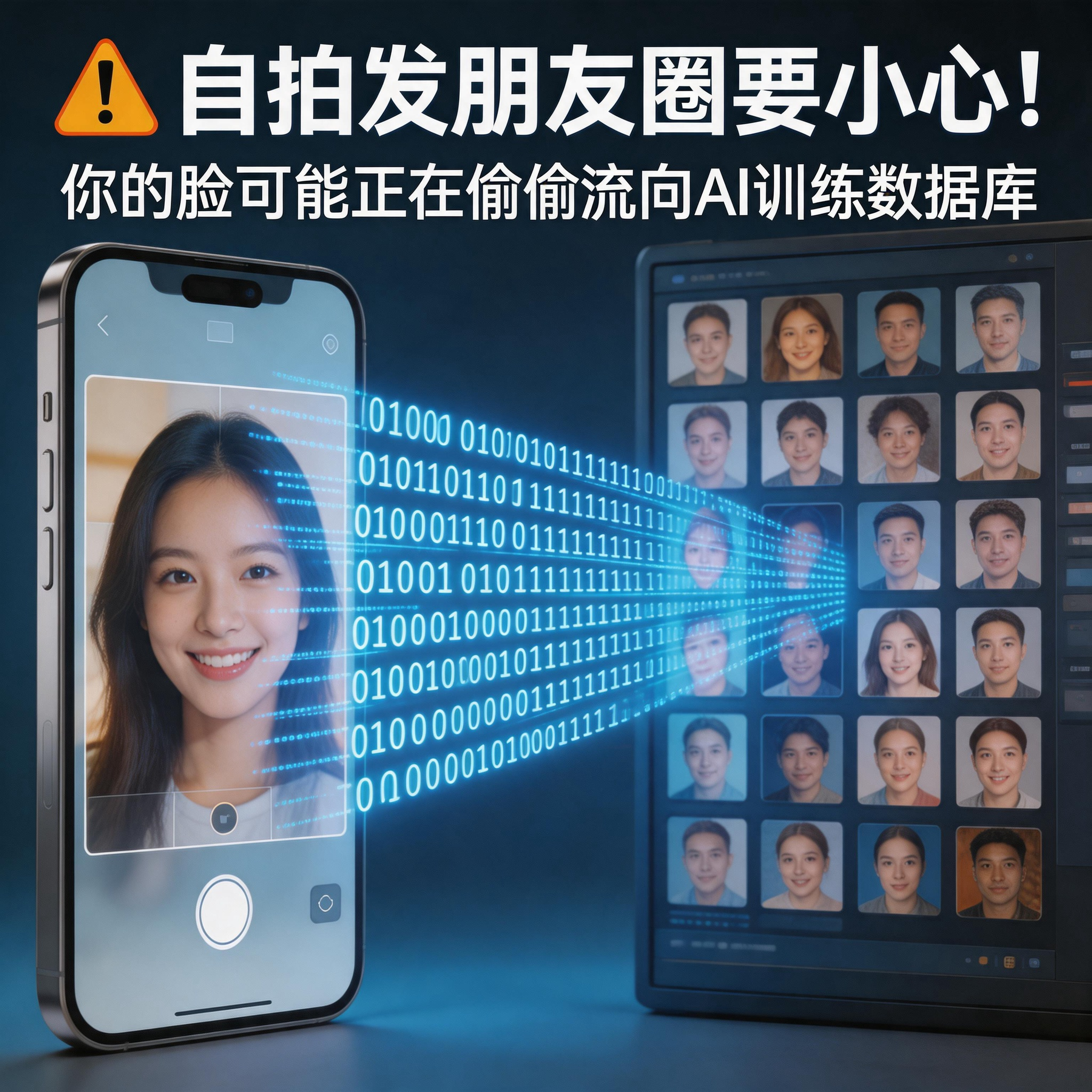 自拍发朋友圈要小心！你的脸可能正在偷偷流向 AI 训练数据库 episode artwork