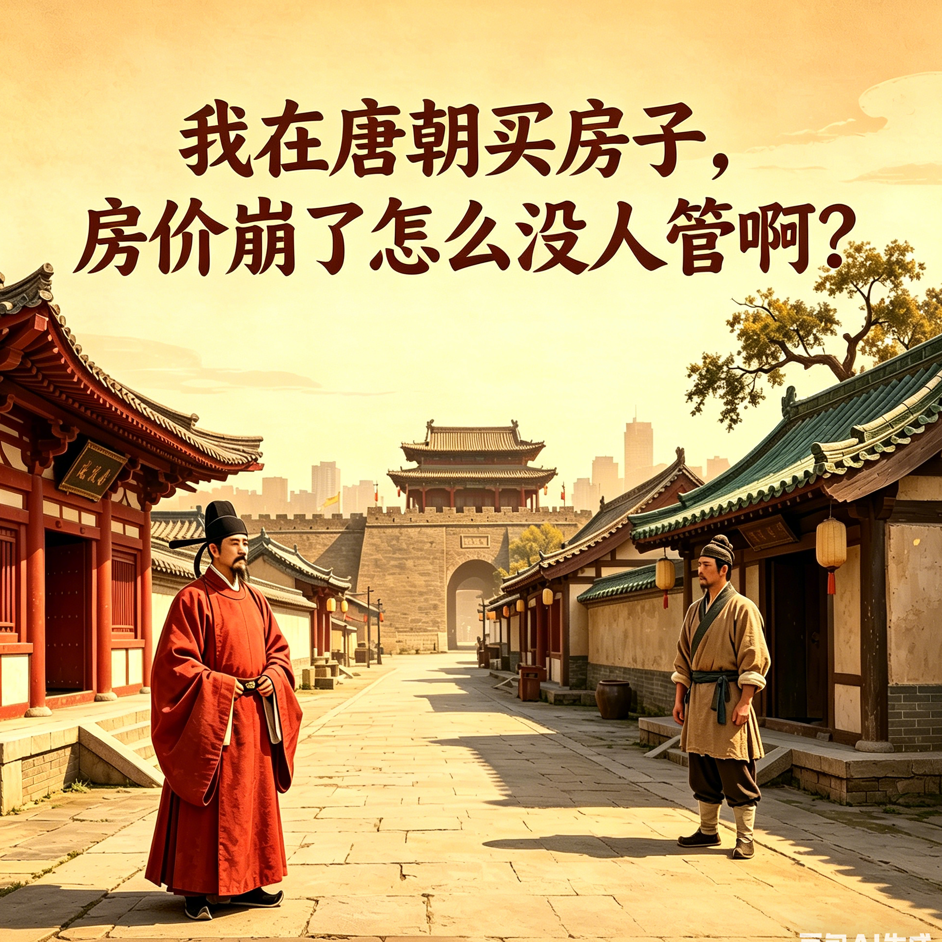 第91期：筑者丨我在唐朝买房子，房价崩了怎么没人管啊？ episode artwork